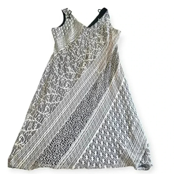 Y2k crochet stretchy dress - Picture 1 of 4